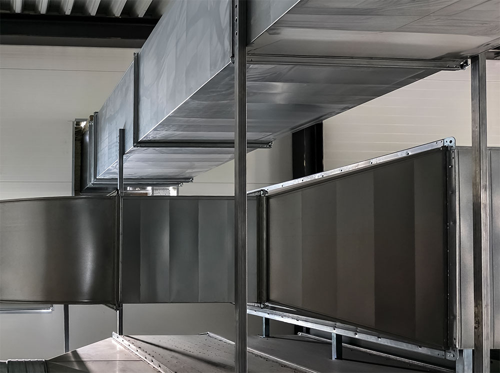 Ventilation channels