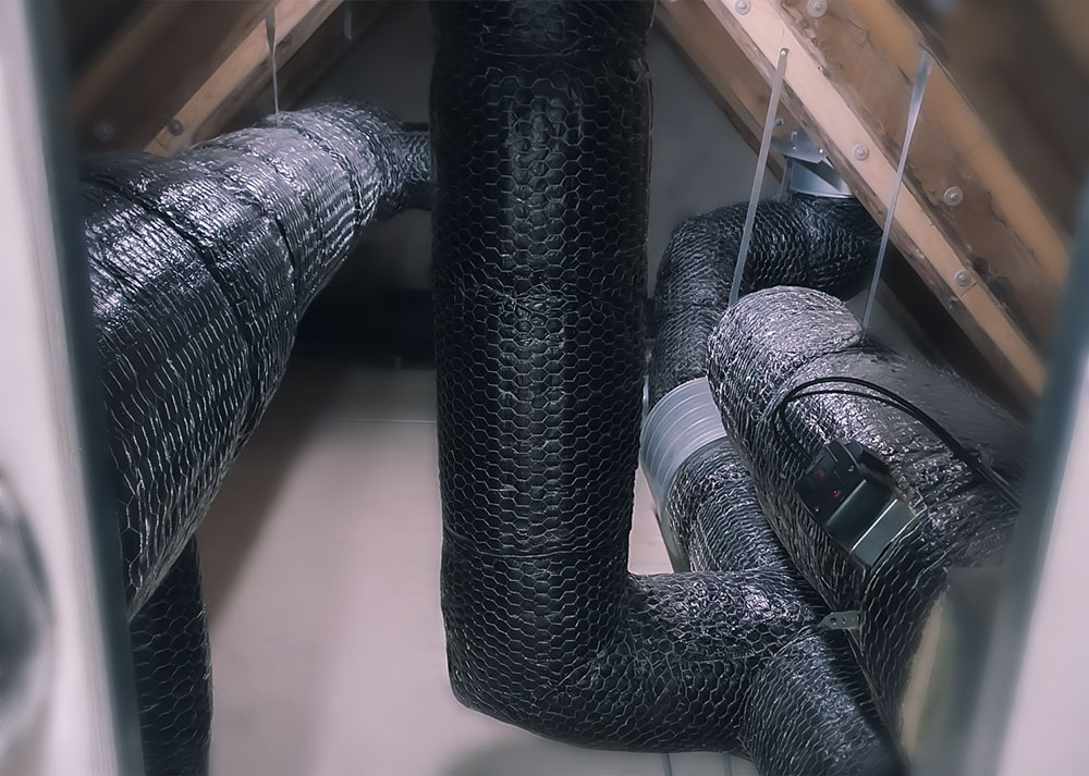 Wire mat insulation